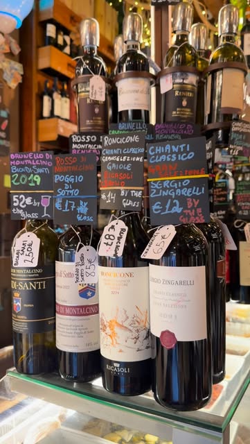 Brunello di Montalcino e Chianti Classico sul banco
